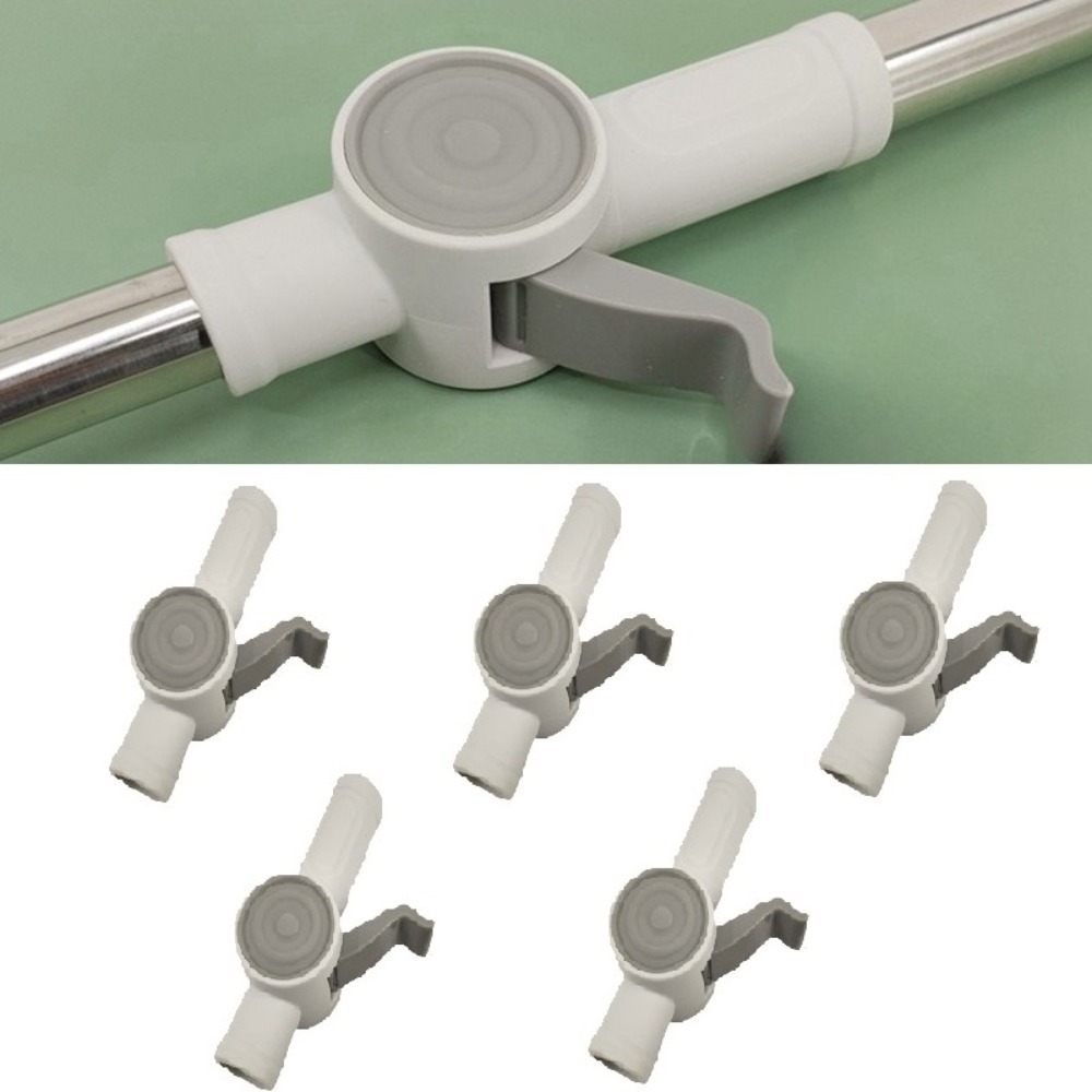 Fishing Rod Telescopic - 5PCS Universal Mop Pole Locking Buckle