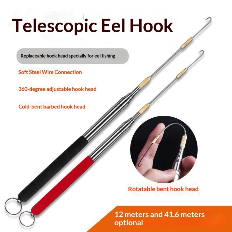 1PC 360 Degree Rotation Barbed - Fishing Rod Telescopic 评论和价格