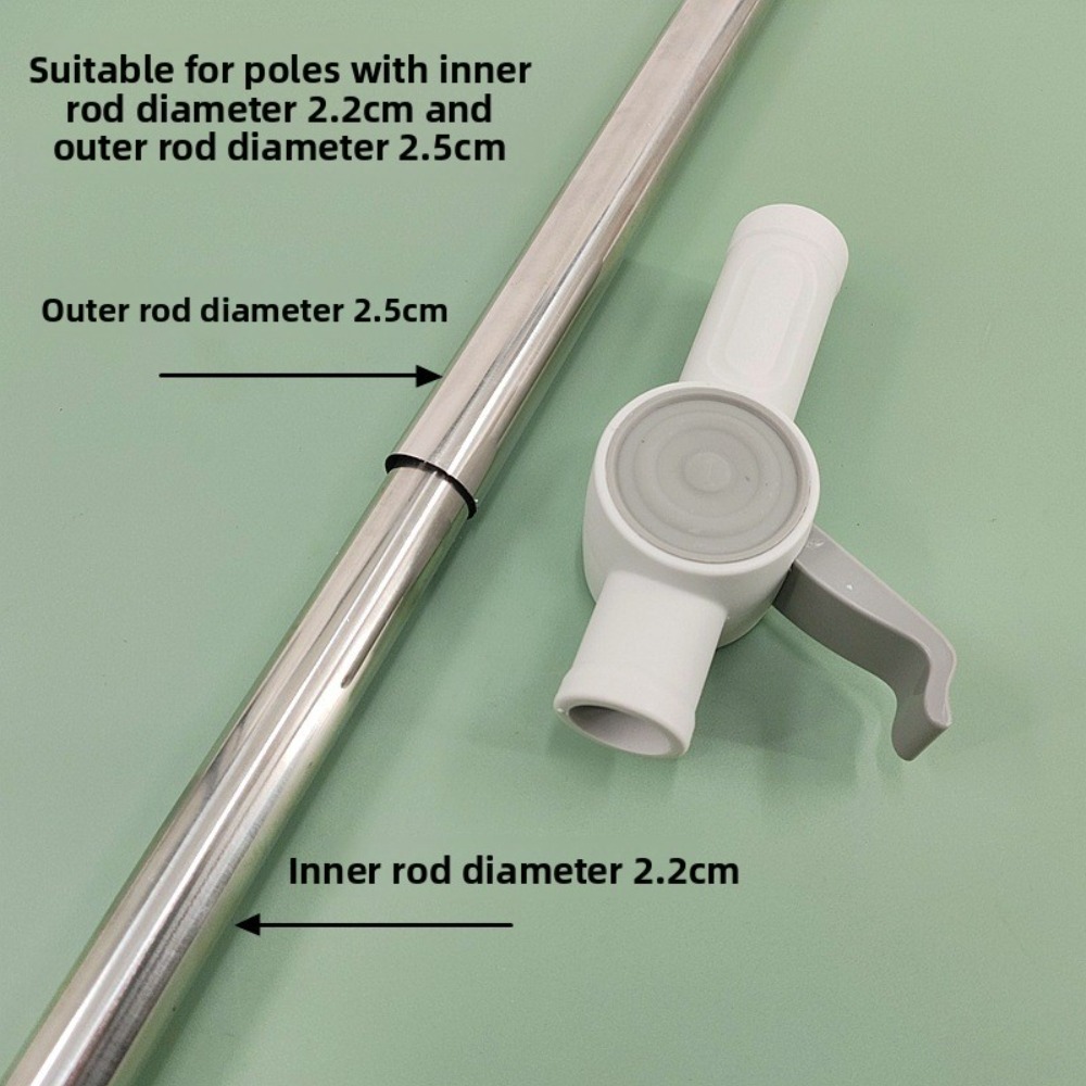 5PCS Universal Mop Pole Lockin - Fishing Rod Telescopic 评论和价格