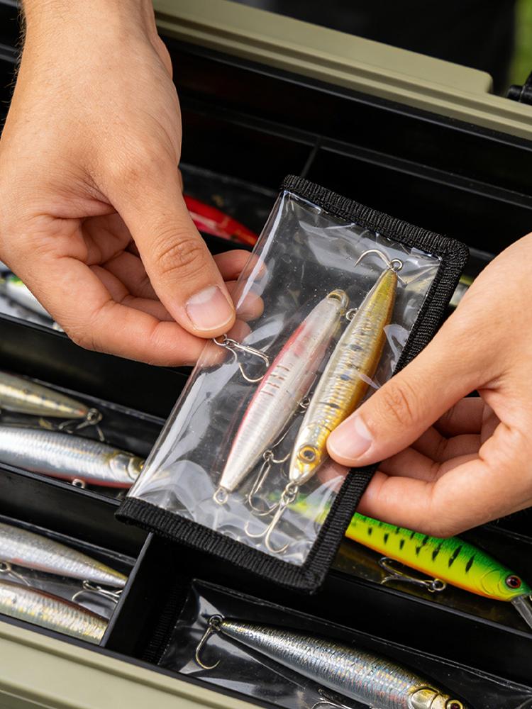 Transparent PVC Lure Bag Fishi - Fishing Rod Case 评论和价格